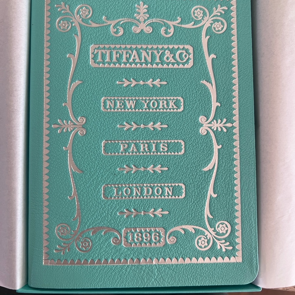 Tiffany & Co. Blue and Silver Journal